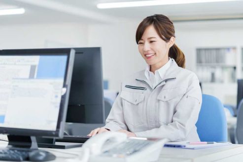 【派遣】工場でデーター入力などの事務作業
